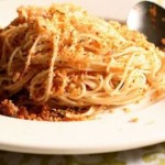 pasta con mollica di pane