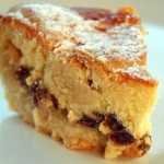 Torta di ricotta e uvetta