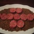 Involtini con panatura di cotechino e lenticchie