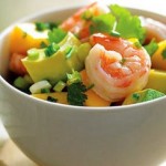 Cocktail di pasta e gamberoni