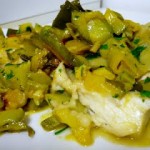 Trote, porri, zucchine Trote, porri, zucchine