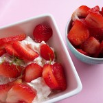 Mattonella al gianduia con fragole