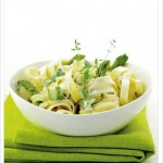 Spaghetti agli asparagi e mandorle