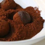 Tartufi al cioccolato fondente