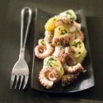 Insalata primavera con patate e polpo