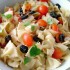 Insalata di pasta con la mozzarella di bufala