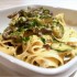 Tagliatelle zucchine e funghi porcini