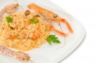 Risotto champagne e gamberoni alla paprika Risotto champagne e gamberoni alla paprika