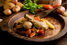 Spezzatino di pollo con i peperoni Spezzatino di pollo con i peperoni