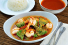 Riso al curry verde thai Riso al curry verde thai