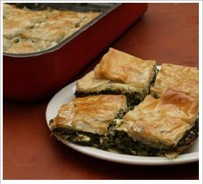 Spanacopita, ricetta con gli spinaci