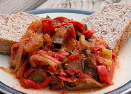 Caponata siciliana ricetta