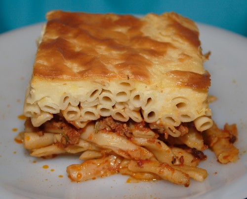 Il pastitsio (pasticcio) greco