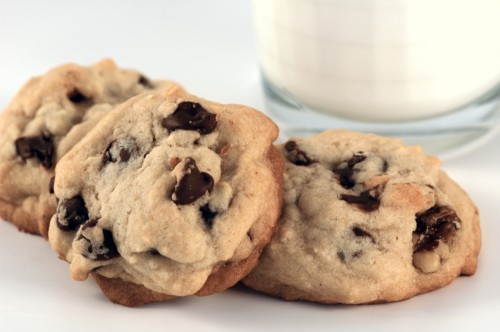 Chocolate chip cookie: biscotti con gocce di cioccolato