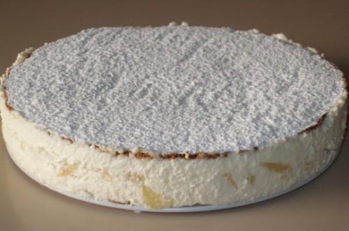 Ricetta della torta di ricotta e pere