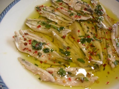 Alici marinate ricetta siciliana