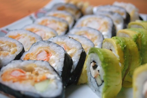 Come fare il sushi vegetariano