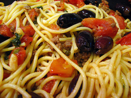 Ricetta spaghetti alla puttanesca