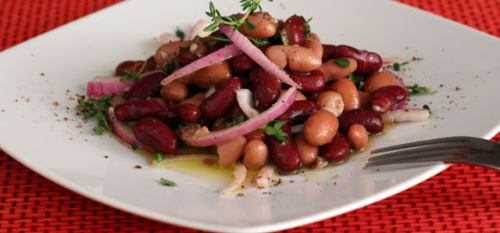 Insalata di fagioli alla romana