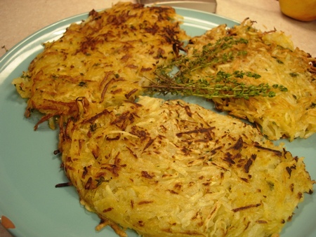 Ricetta rosti di patate leggeri