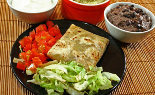 Burritos con verdure