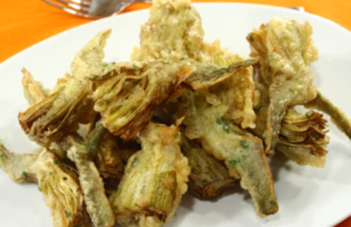 Ricetta carciofi fritti alla senape