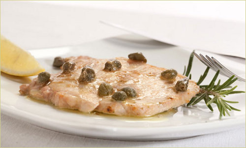 Scaloppine ai capperi