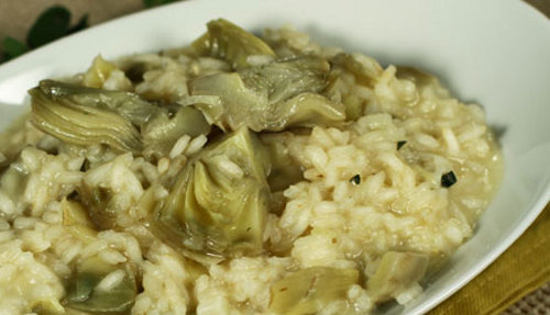 Ricetta risotto ai carciofi