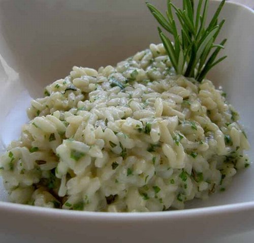 Ricetta risotto alle erbe aromatiche