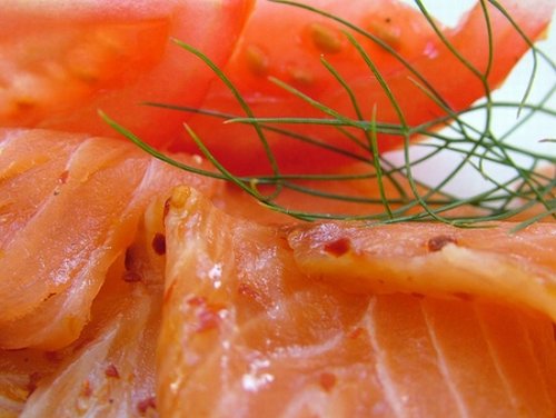 Ricetta filetti di salmone all'uva