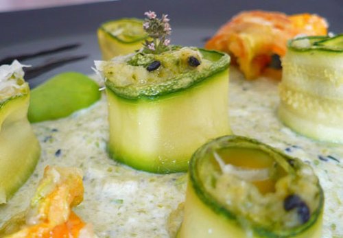 Ricetta anelli di zucchine con riso