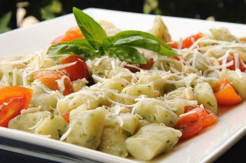 Ricetta gnocchi al basilico