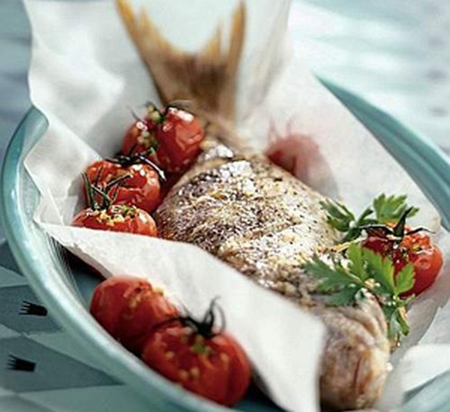 Ricetta branzino al cartoccio