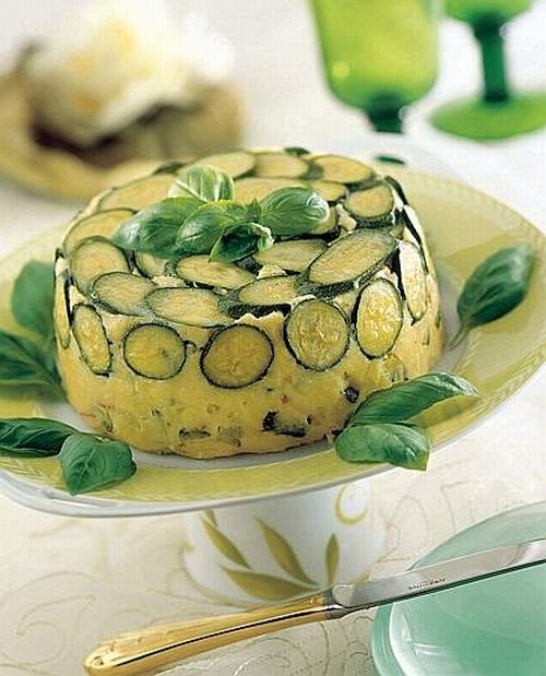 Ricetta tortino di semolino e zucchine