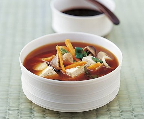 Ricetta zuppa di miso con tofu