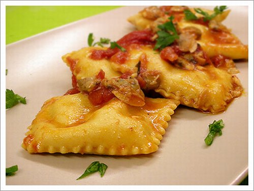 Ricetta ravioli all'ischitana