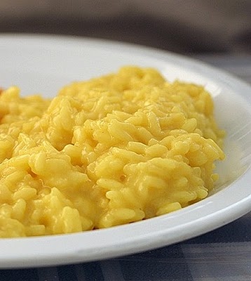 Risotto allo zafferano, non è fresco ma si può mangiare freddo