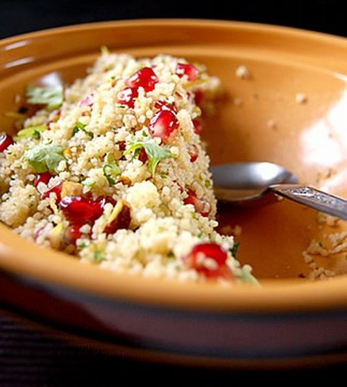 Ricetta del cous cous freddo con i ceci