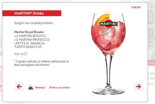 Ricetta Martini Royal originale