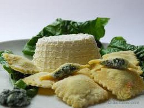 Raviolini alle bietole