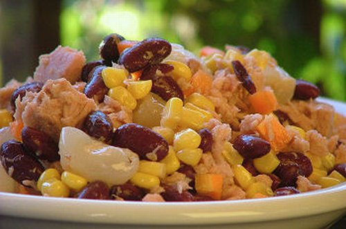 Ricette estive - Insalata con sgombro e patate