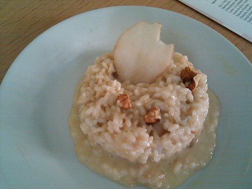 Ricetta risotto pere e gorgonzola