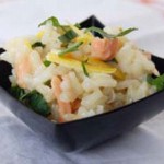 Ricetta risotto con salmone e pompelmo