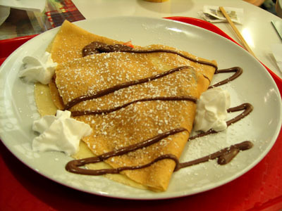 Crepes alla Nutella Bimby