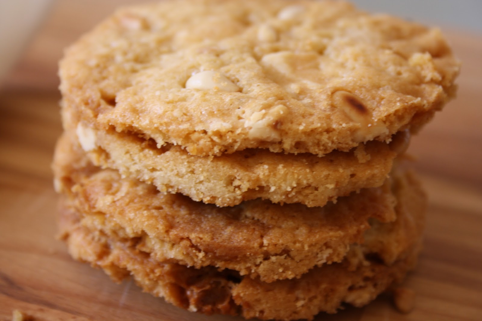 Cookies al cioccolato bianco