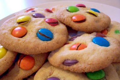 Cookies con gli Smarties