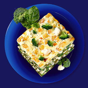 Lasagne ricotta e broccoli