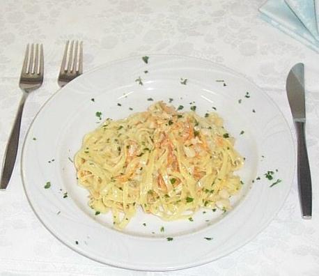 Tagliolini al salmone