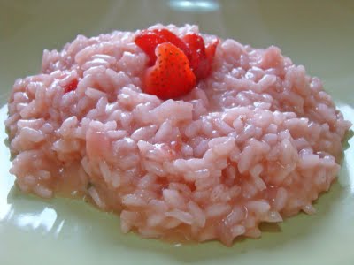 Risotto alle fragole