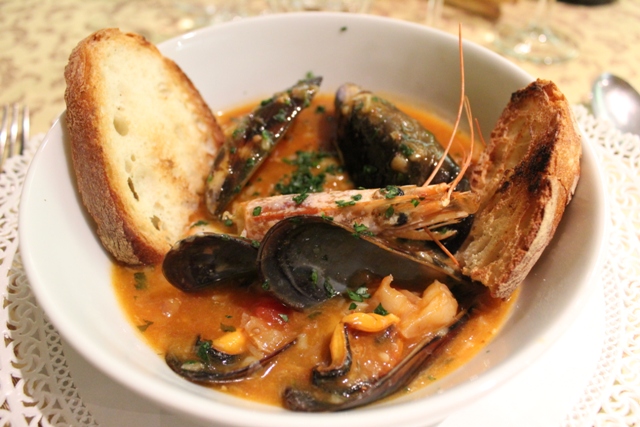 Zuppa di pesce alla bretone